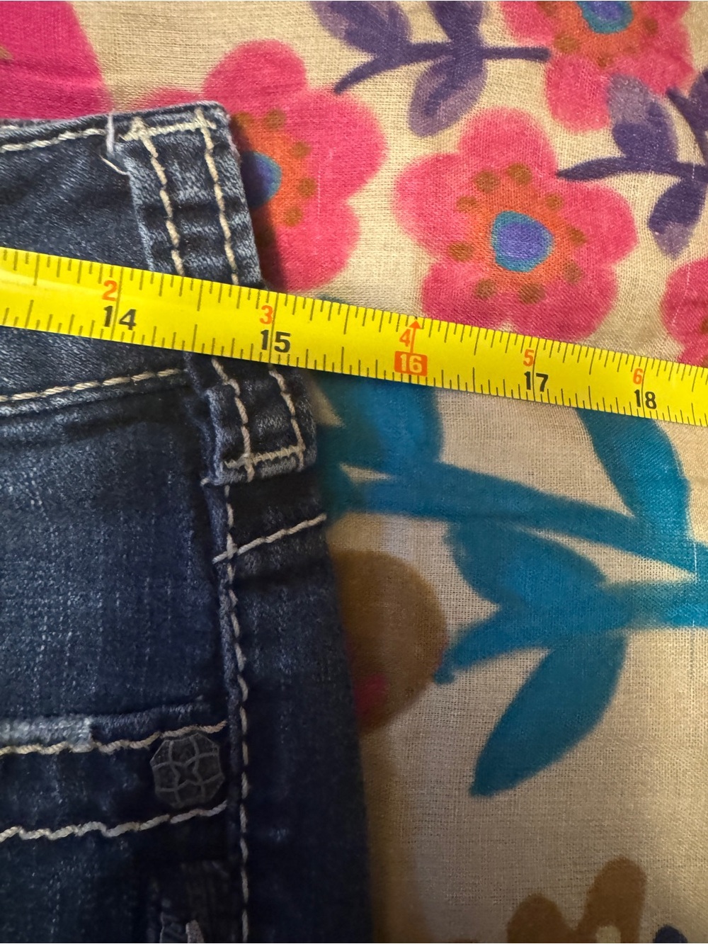 Silver Jeans Suki Mid Slim Boot Jeans W29 L33 Dark Wash Stretch Mid Rise - Picture 9 of 10